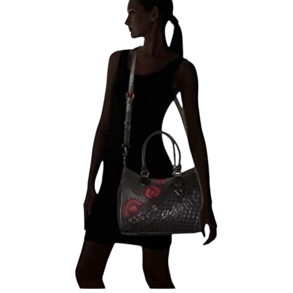 DESIGUAL Communika Loverty Tote Bag, Size OS. - Picture 3 of 7